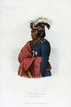 Muck-A-Tah-Mish-O-Kah-Kaik, the Black Hawk, a Sac Chief, 1848-Harris-Framed Giclee Print