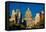 HARRISBURG, PENNSYLVANIA, City skyline and State Capitol Pennsylvania-null-Framed Premier Image Canvas