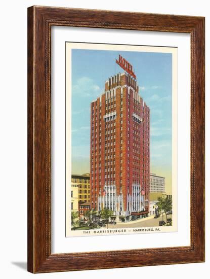 Harrisburger Hotel-null-Framed Art Print