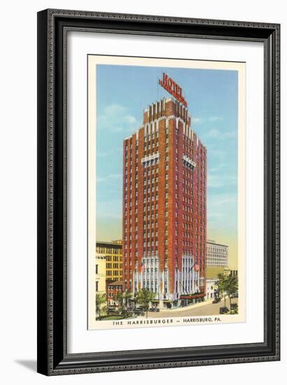 Harrisburger Hotel-null-Framed Art Print