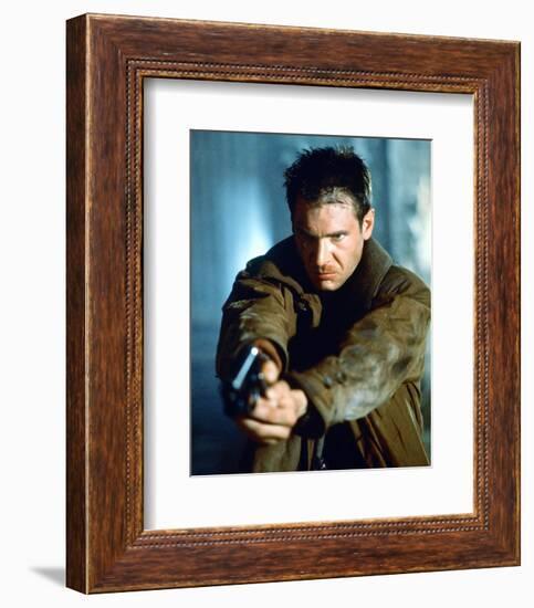 Harrison Ford, Blade Runner (1982)-null-Framed Photo