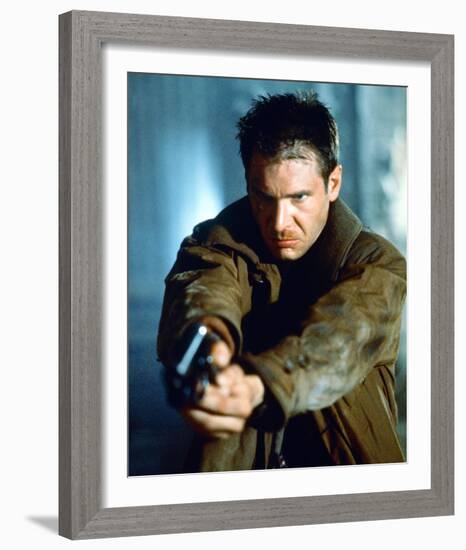 Harrison Ford, Blade Runner (1982)-null-Framed Photo