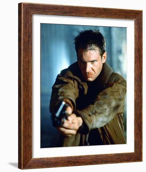 Harrison Ford, Blade Runner (1982)-null-Framed Photo