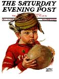 "Pop-Up Fly," Saturday Evening Post Cover, September 7, 1929-Harrison Mccreary-Framed Giclee Print