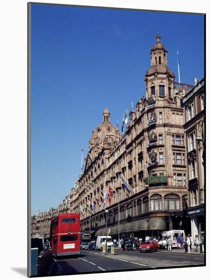 Harrods, Knightsbridge, London, England, United Kingdom-Adina Tovy-Mounted Photographic Print