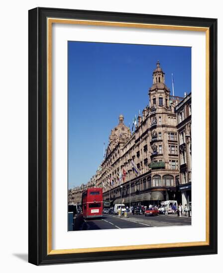 Harrods, Knightsbridge, London, England, United Kingdom-Adina Tovy-Framed Photographic Print