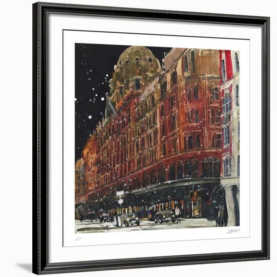 Harrods, London-Susan Brown-Framed Collectable Print