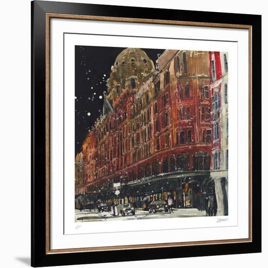 Harrods, London-Susan Brown-Framed Collectable Print