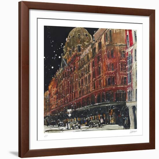 Harrods, London-Susan Brown-Framed Collectable Print