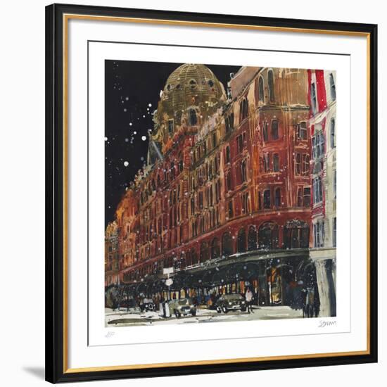 Harrods, London-Susan Brown-Framed Collectable Print