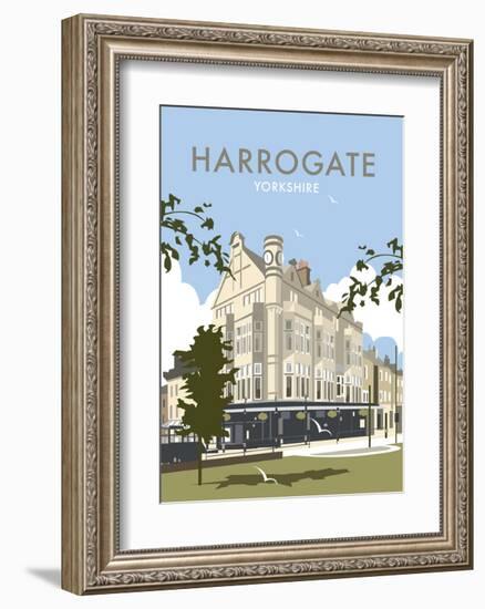 Harrogate - Dave Thompson Contemporary Travel Print-Dave Thompson-Framed Art Print