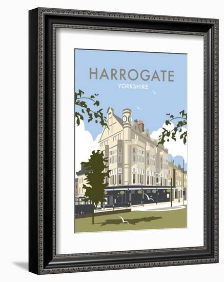 Harrogate - Dave Thompson Contemporary Travel Print-Dave Thompson-Framed Art Print