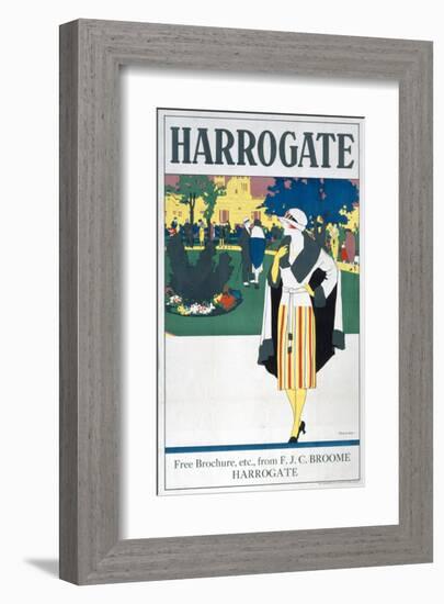 Harrogate Lady-null-Framed Art Print