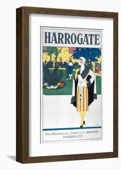 Harrogate Lady-null-Framed Art Print