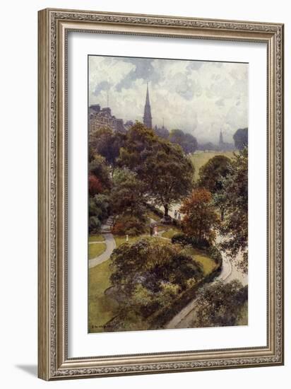 Harrogate Stray-Ernest W Haslehust-Framed Art Print