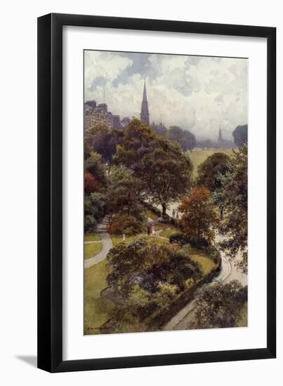 Harrogate Stray-Ernest W Haslehust-Framed Art Print