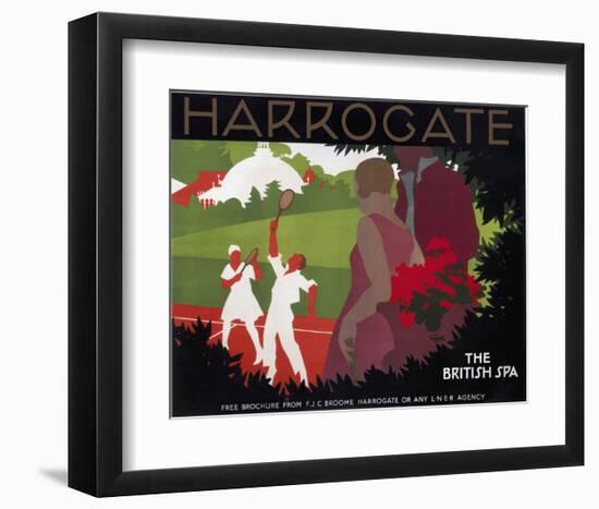 Harrogate, the British Spa-null-Framed Art Print