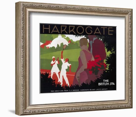 Harrogate, the British Spa-null-Framed Art Print