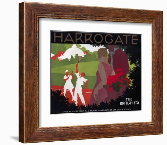 Harrogate, the British Spa-null-Framed Art Print