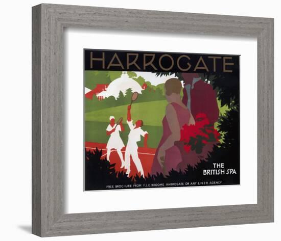 Harrogate, the British Spa-null-Framed Art Print