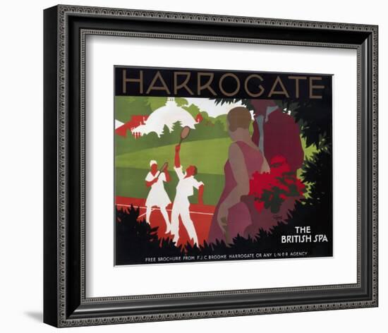 Harrogate, the British Spa-null-Framed Art Print