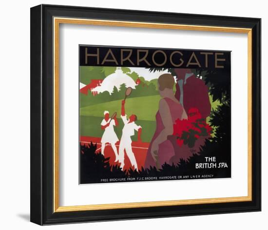 Harrogate, the British Spa-null-Framed Art Print