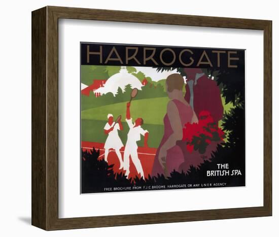 Harrogate, the British Spa-null-Framed Art Print