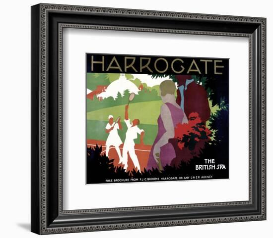 Harrogate-Tom Purvis-Framed Art Print