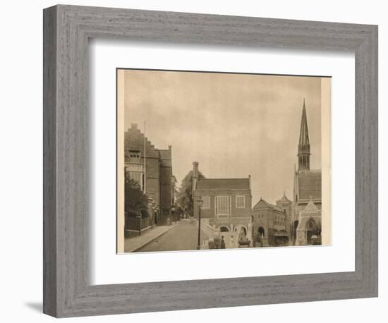 'Harrow School', 1923-Unknown-Framed Photographic Print