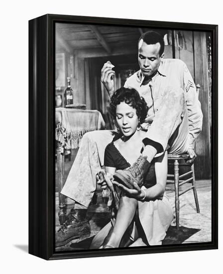 Harry Belafonte-null-Framed Stretched Canvas