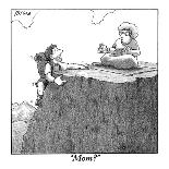 "Sheer will, I tell you?sheer will." - New Yorker Cartoon-Harry Bliss-Premium Giclee Print