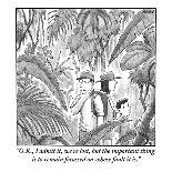 "If it weren't for you, I would have conquered the world by now." - New Yorker Cartoon-Harry Bliss-Premium Giclee Print
