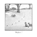 "Yes, I came back. I always come back." - New Yorker Cartoon-Harry Bliss-Premium Giclee Print