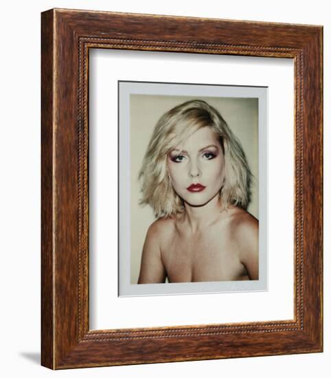 Harry, Debbie 1980 (Polaroid)-Andy Warhol-Framed Giclee Print