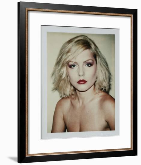 Harry, Debbie 1980 (Polaroid)-Andy Warhol-Framed Giclee Print