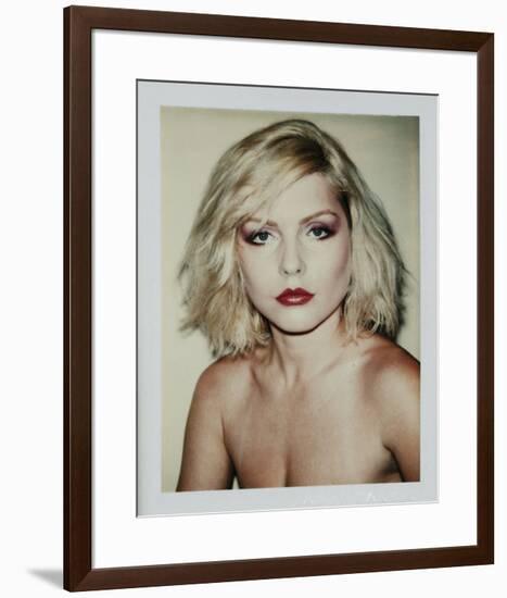 Harry, Debbie 1980 (Polaroid)-Andy Warhol-Framed Giclee Print