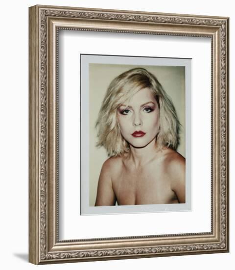 Harry, Debbie 1980 (Polaroid)-Andy Warhol-Framed Art Print