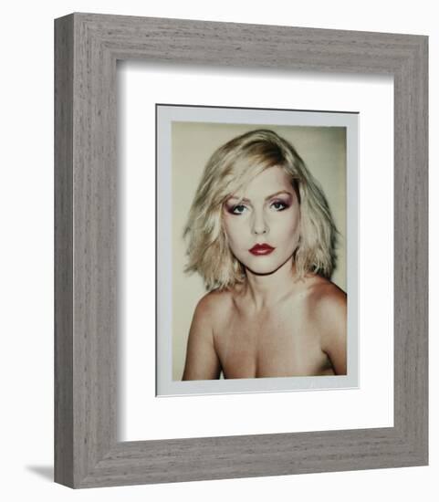 Harry, Debbie 1980 (Polaroid)-Andy Warhol-Framed Art Print