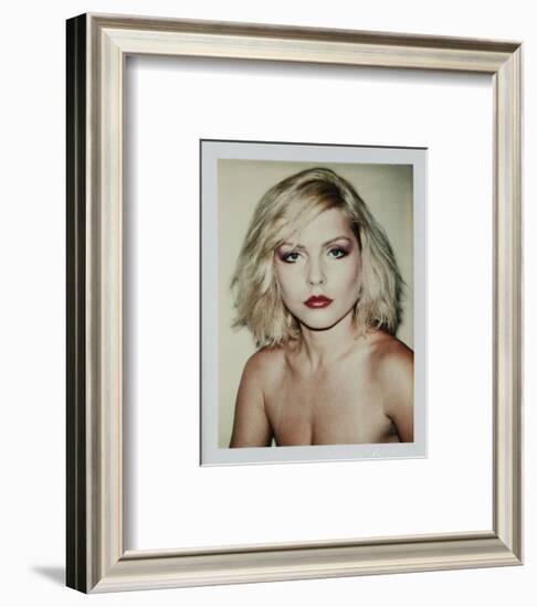 Harry, Debbie 1980 (Polaroid)-Andy Warhol-Framed Art Print