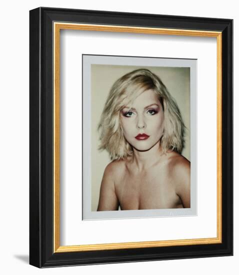 Harry, Debbie 1980 (Polaroid)-Andy Warhol-Framed Art Print