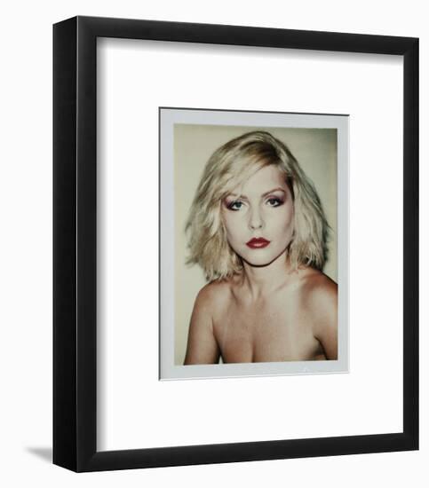 Harry, Debbie 1980 (Polaroid)-Andy Warhol-Framed Art Print