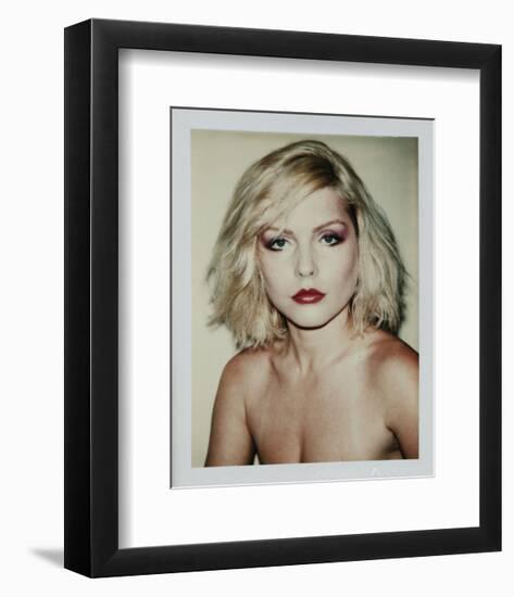 Harry, Debbie 1980 (Polaroid)-Andy Warhol-Framed Art Print