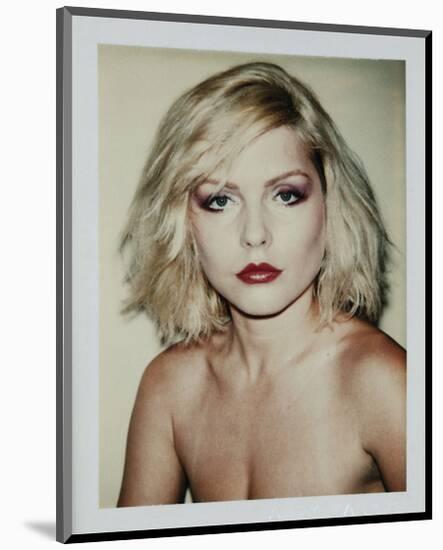 Harry, Debbie 1980 (Polaroid)-Andy Warhol-Mounted Art Print