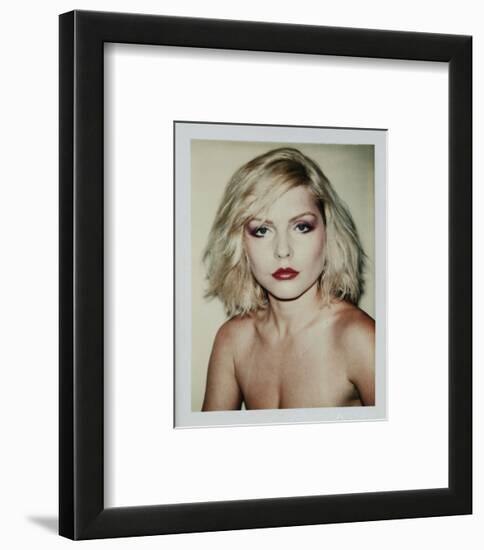 Harry, Debbie 1980 (Polaroid)-Andy Warhol-Framed Art Print