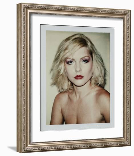 Harry, Debbie 1980 (Polaroid)-Andy Warhol-Framed Art Print