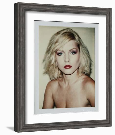 Harry, Debbie 1980 (Polaroid)-Andy Warhol-Framed Art Print