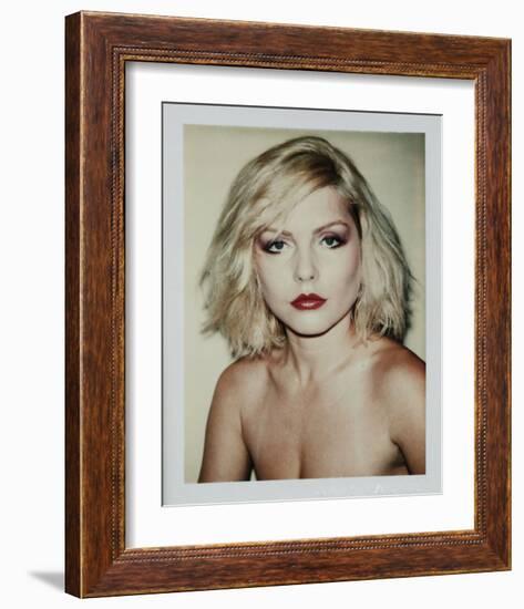 Harry, Debbie 1980 (Polaroid)-Andy Warhol-Framed Art Print