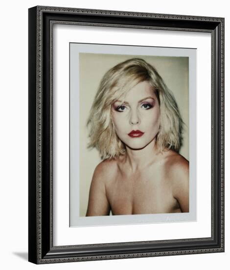 Harry, Debbie 1980 (Polaroid)-Andy Warhol-Framed Art Print