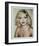 Harry, Debbie 1980 (Polaroid)-Andy Warhol-Framed Art Print