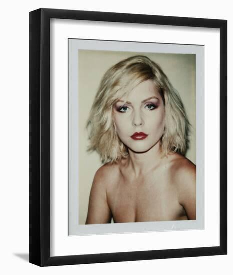 Harry, Debbie 1980 (Polaroid)-Andy Warhol-Framed Art Print